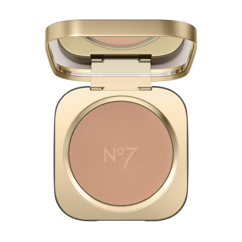 No7 Pro Artist Soft Glow Powder Bronzer 9g - Fair Glow Image 1