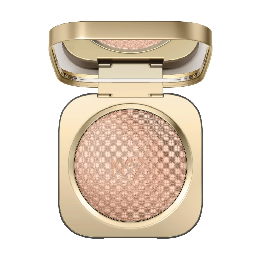 No7 Pro Artist Radiant Glow Powder Highlighter 5g - Pink Silk Image 1