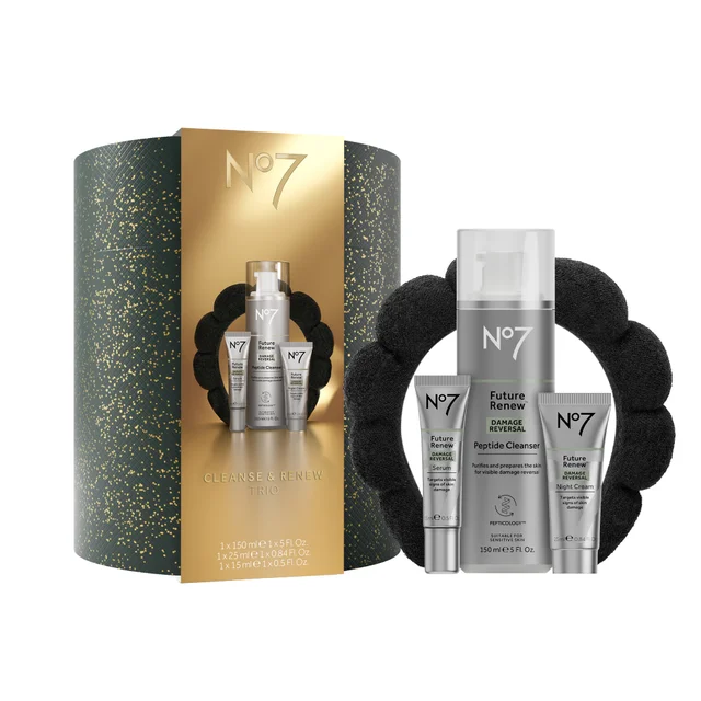 No7 Cleanse and Renew Trio