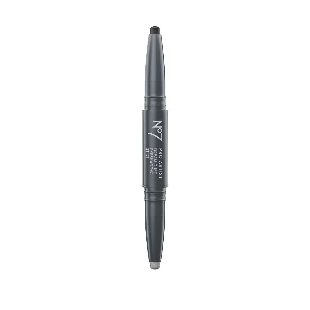 No7 Pro Artist Dream Duet Eyeshadow Stick 1.6g - Cosmic Ashes / Moonlit Wave Image 1