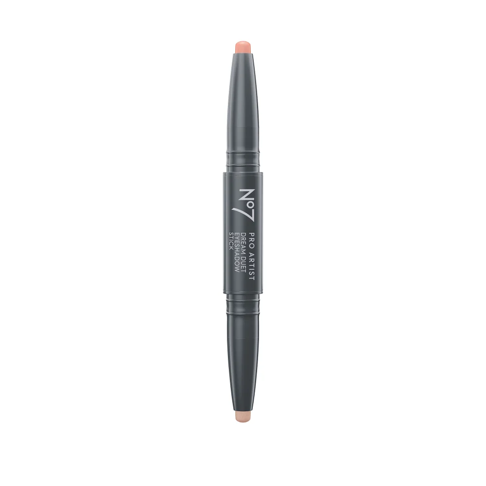 No7 Pro Artist Dream Duet Eyeshadow Stick 1.6g -Pearl Glow / Dusty Petal Image 1