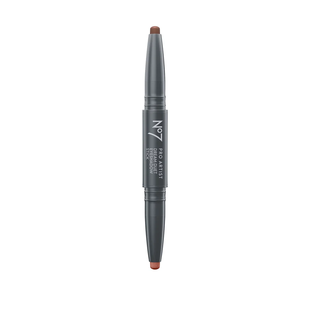 No7 Pro Artist Dream Duet Eyeshadow Stick 1.6g -Bronze Rose / Toasted Sienna Image 1