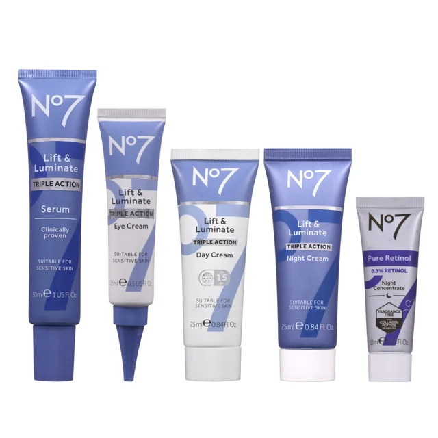 No7 Lift & Luminate Collection Gift Set