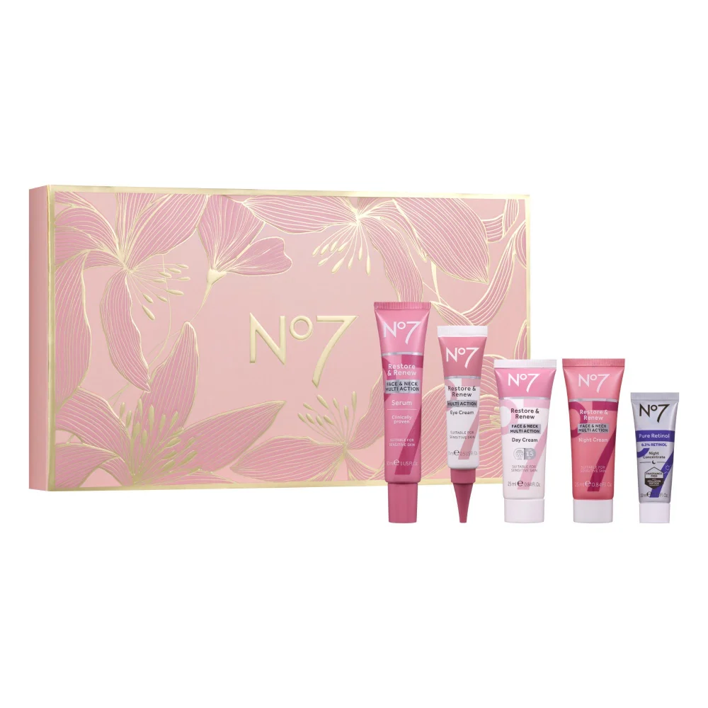 No7 Restore & Renew Collection Gift Set Image 1