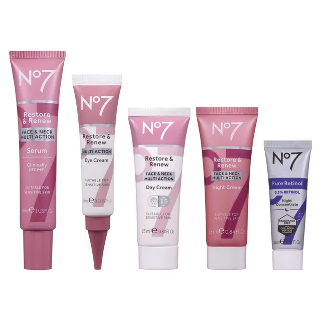 No7 Restore & Renew Collection Gift Set