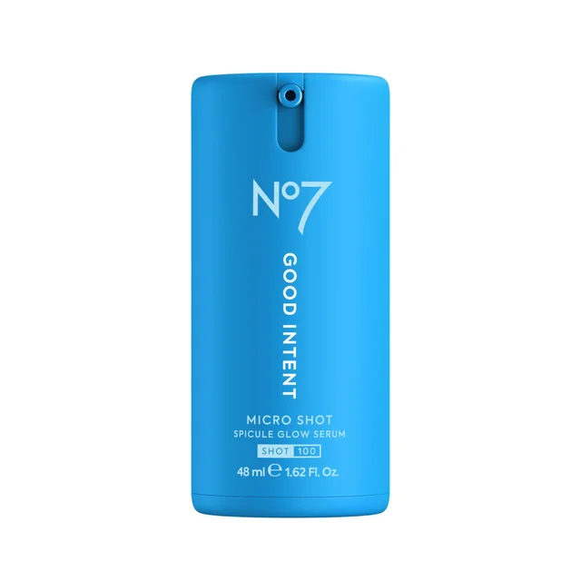 No7 GOOD INTENT Micro Shot Spicule Glow Serum 48ml
