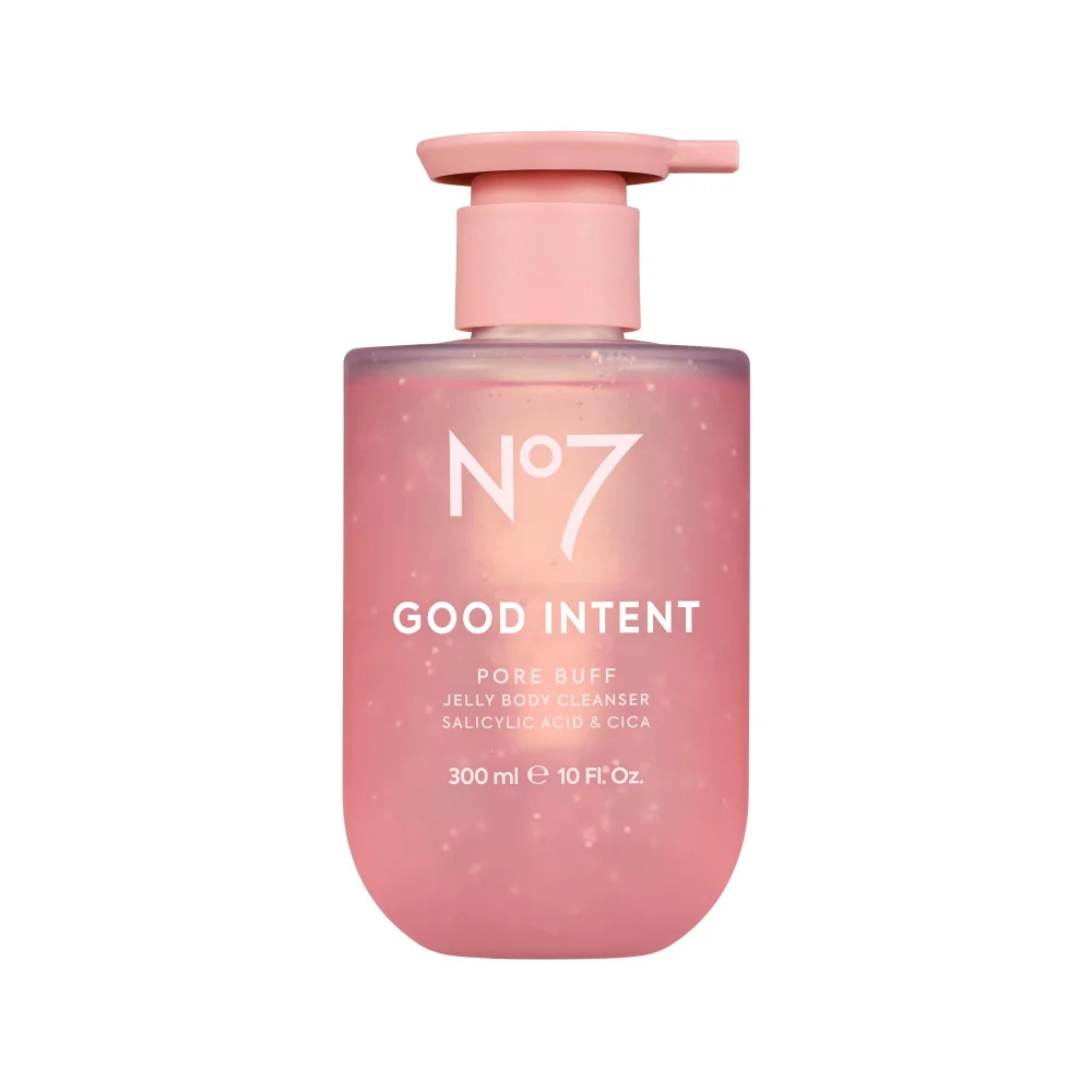 No7 GOOD INTENT Pore Buff Jelly Body Cleanser 300ml Image 1
