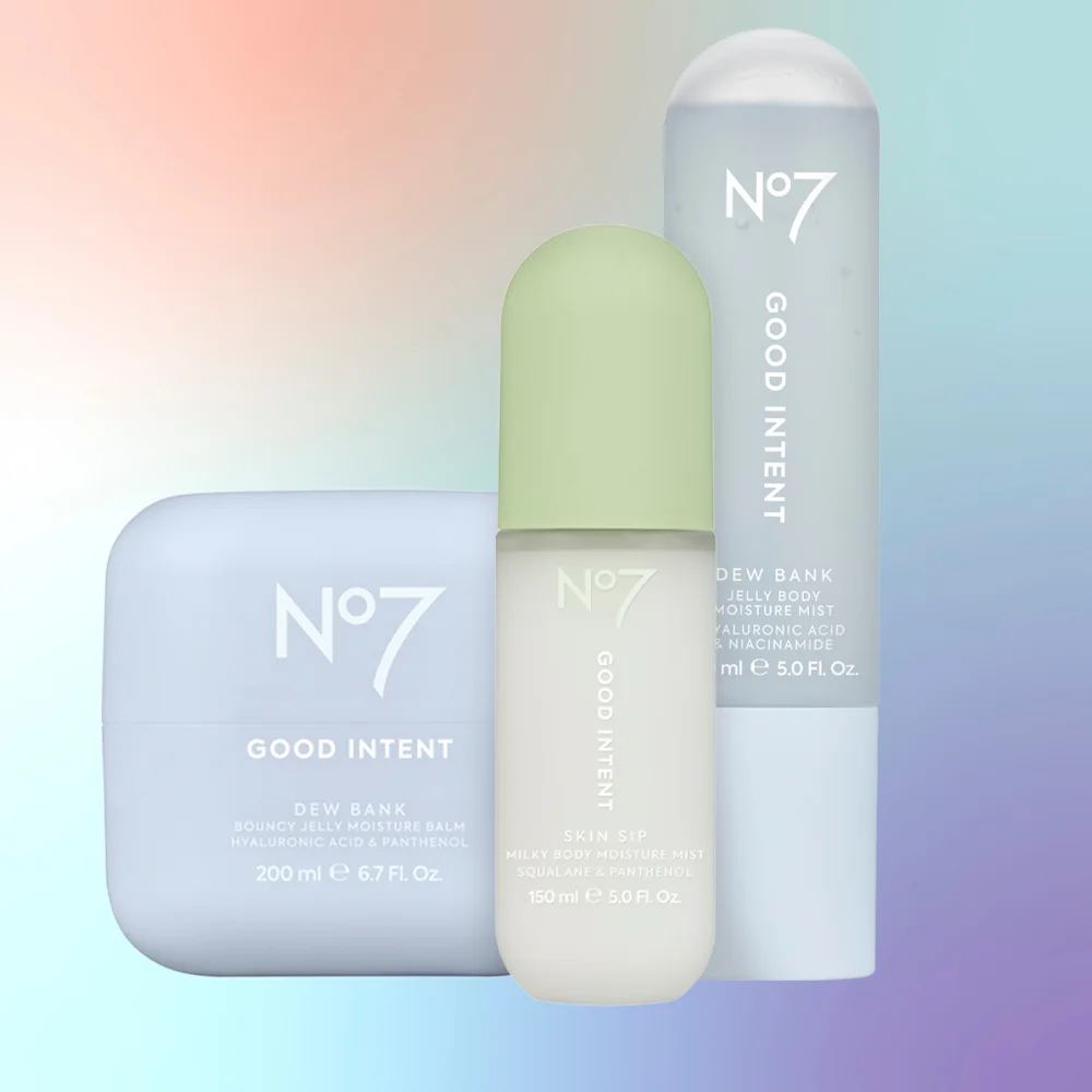 No7 GOOD INTENT Body Moisture Hit Kit Image 1