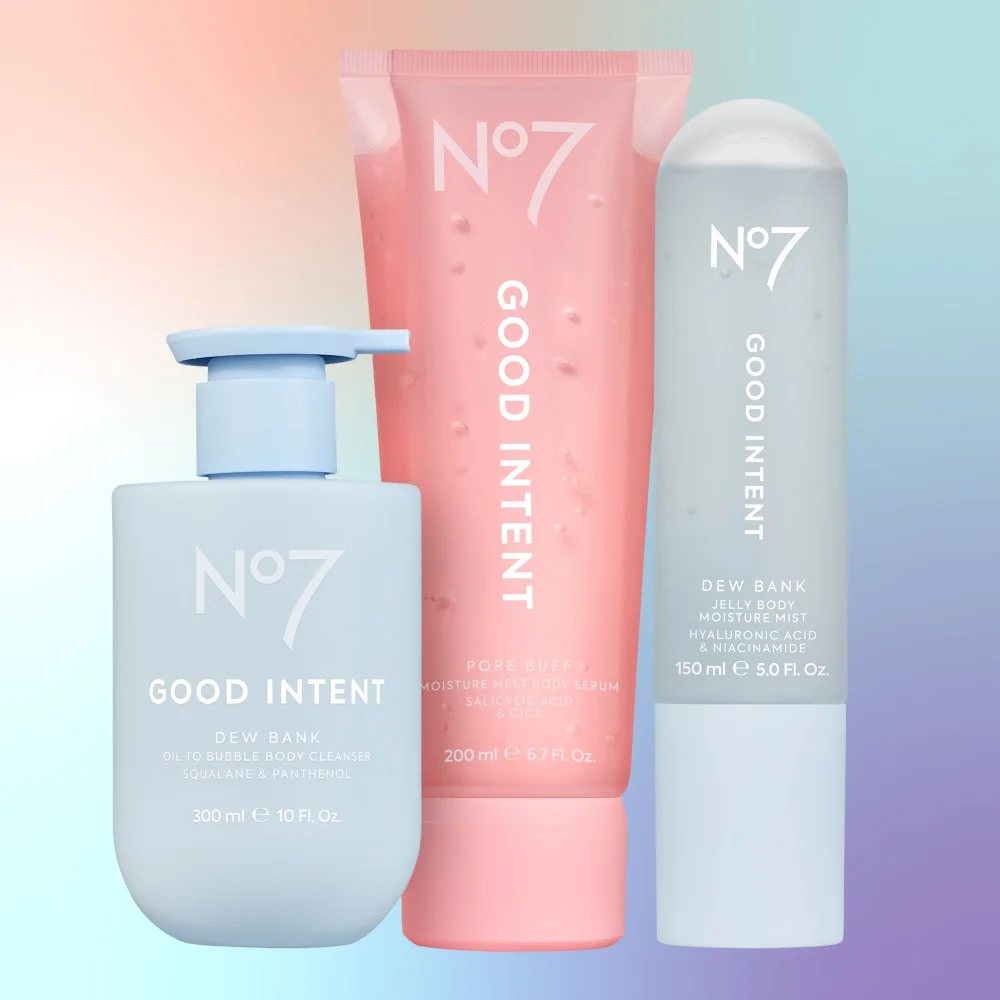 No7 GOOD INTENT Bodycare Starter Collection Image 1