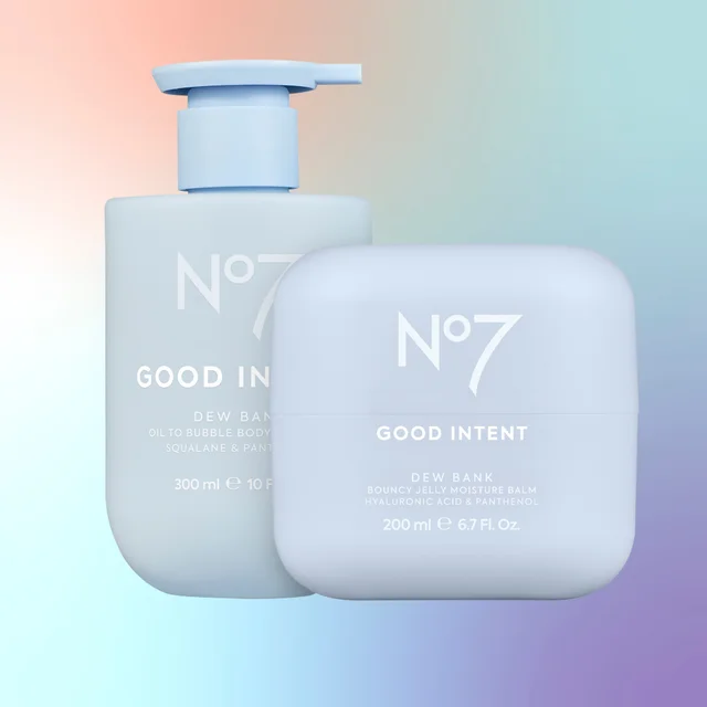 No7 GOOD INTENT Body Bubble and Bounce Duo