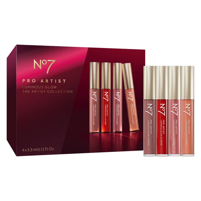 No7 Pro Artist Luminous Glow The Artist Collection