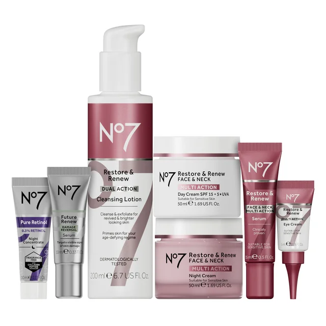 No7 Renewed Skin Collection