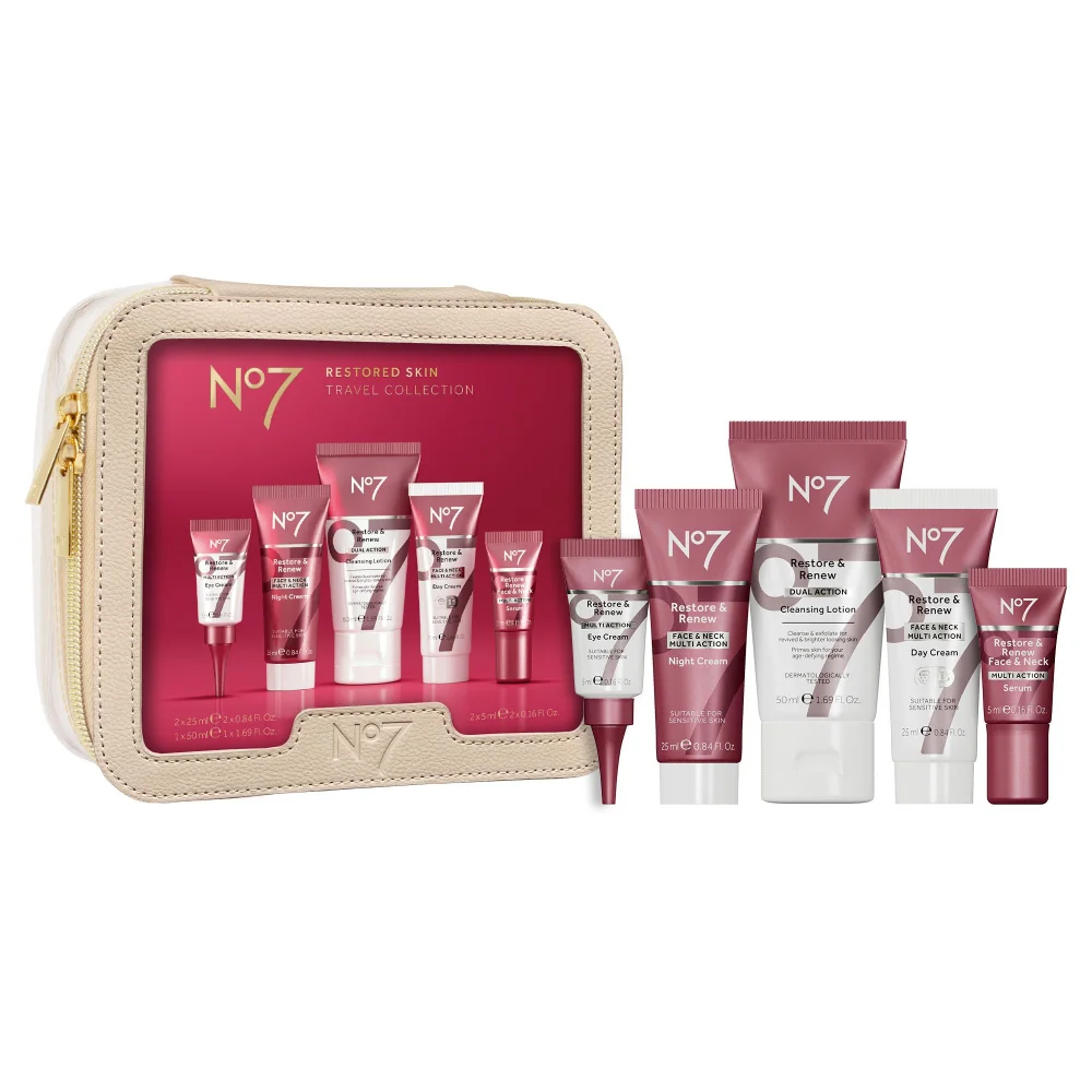 No7 Restored Skin Travel Collection Image 1