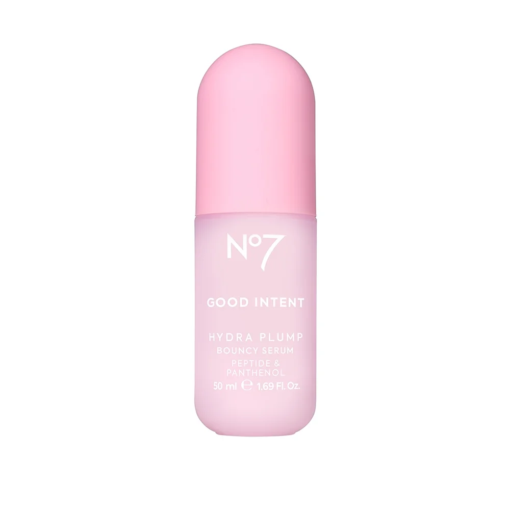 No7 GOOD INTENT Hydra Plump Bouncy Serum 50ml Image 1