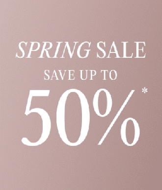 Spring Sale Save up to 50%