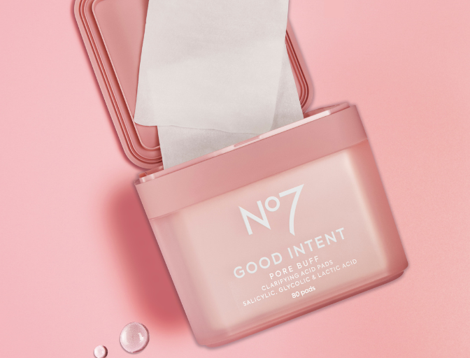 GOOD INTENT Pore Buff Clarifying Acid Pads