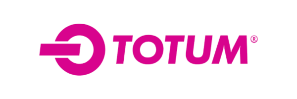 TOTUM logo in pink text.