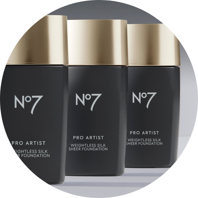 Pro Artist Foundation on a grey background