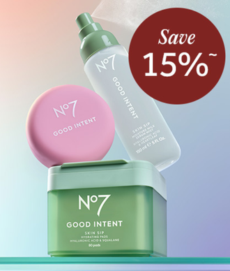Save 15% on NEW Good Intent products.