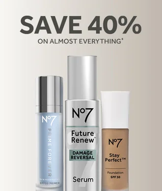 Save 40% on almost everything.