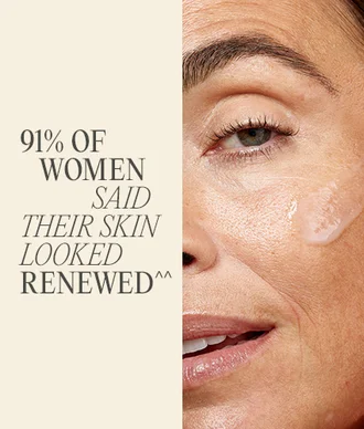 91% Of women said their skin looked renewed