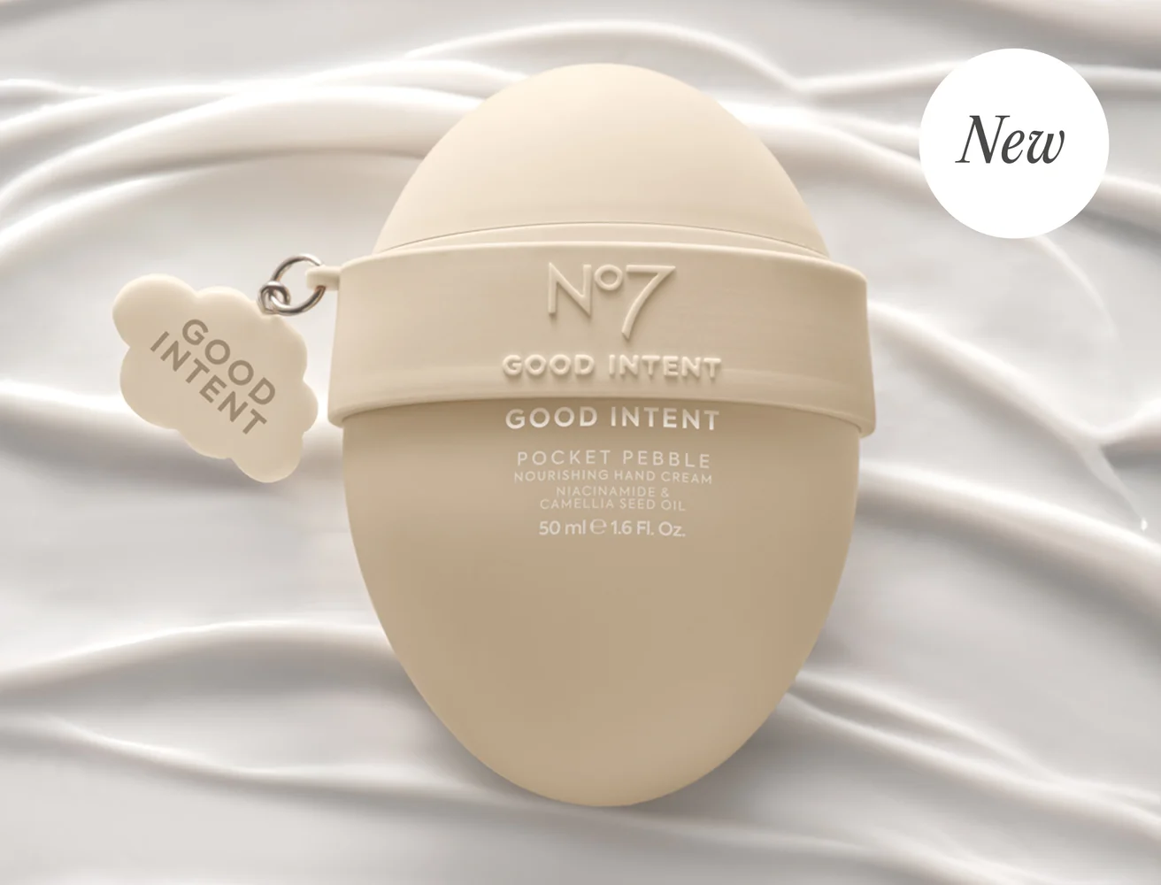 No7 GOOD INTENT Pocket Pebble Nourishing Hand Cream 50ml