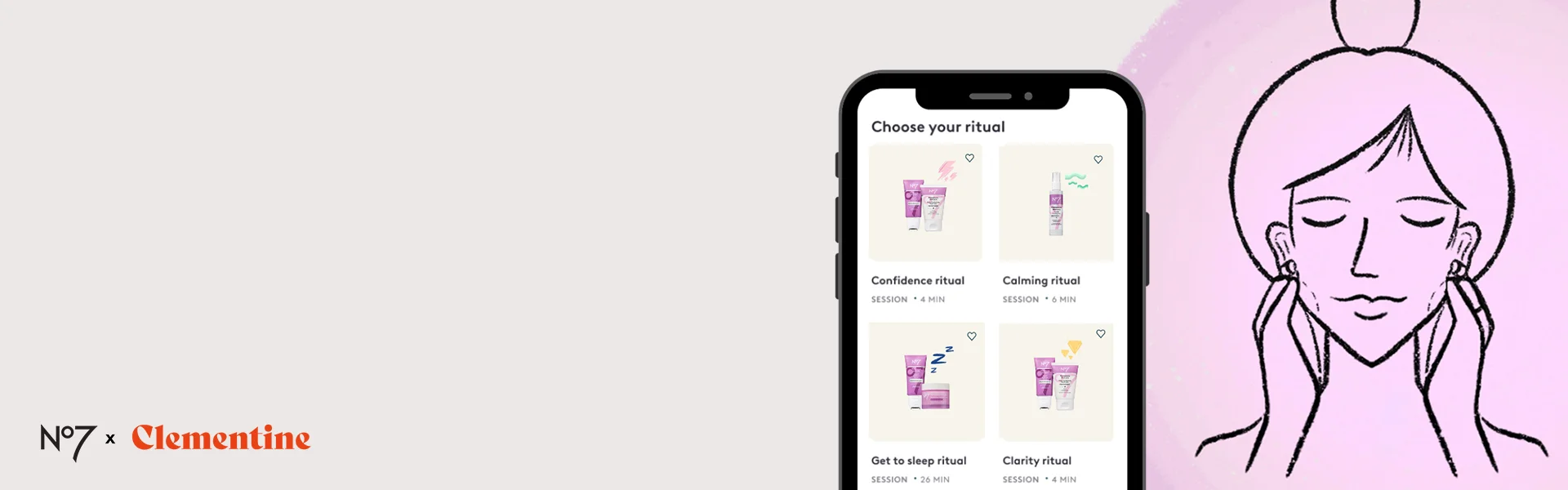 Clementine x No7 Partnership