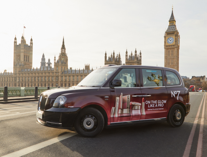 THE NO7 BEAUTY KNOWLEDGE Download the No7 Beauty Knowledge for insider hacks from female London taxi driver for doing your makeup on the move