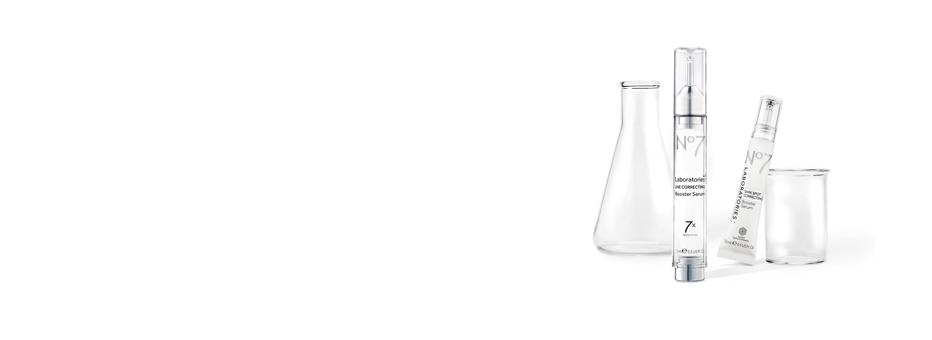 No7 Laboratories Line Correcting Booster Serum, No7 Laboratories Dark Spot Correcting Booster Serum