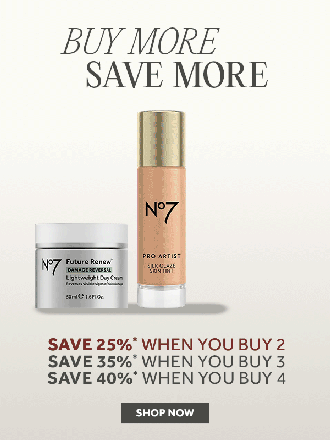 Save 25% WYB 2, SAVE 35% WYB 3, SAVE 40% WYB 4
