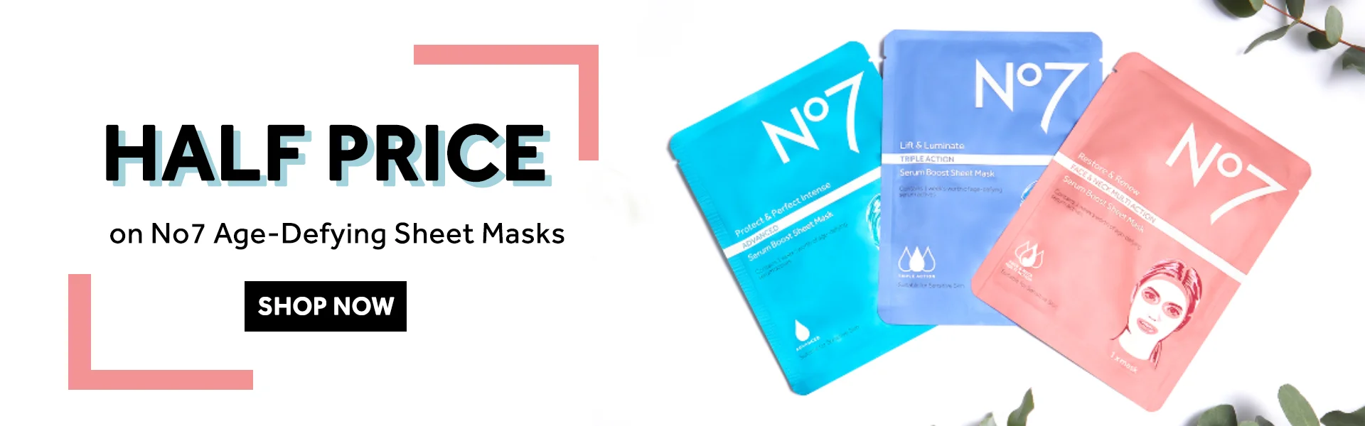 Half Price Sheet Masks