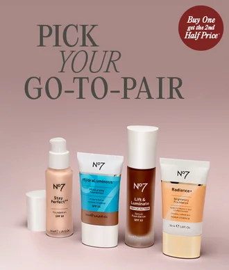 THE BEAUTY OF TWO. Treat yourself to a makeup summer favourite & enjoy another half-price+