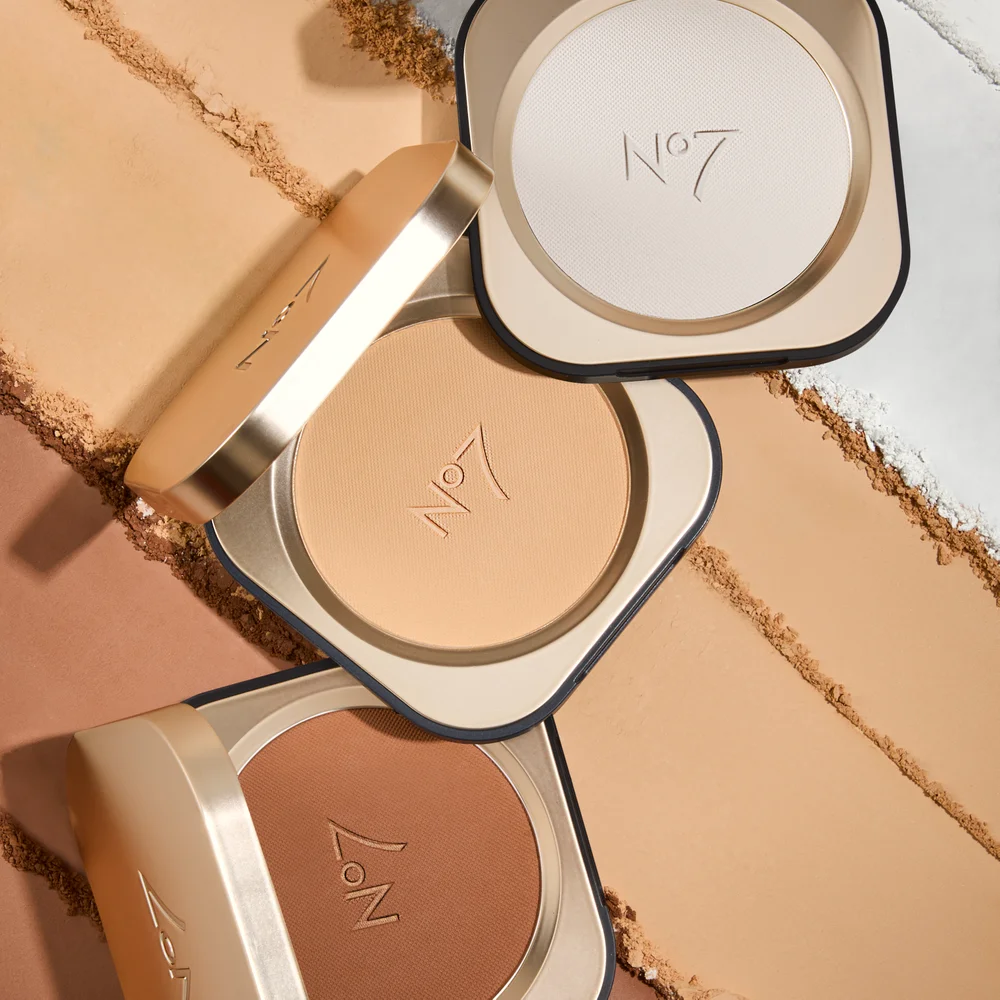 NEW NO7 PRO ARTIST SET THE SCENE PRESSED POWDER