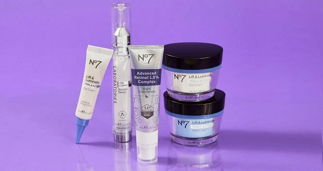 Retinol lift & luminate regimen